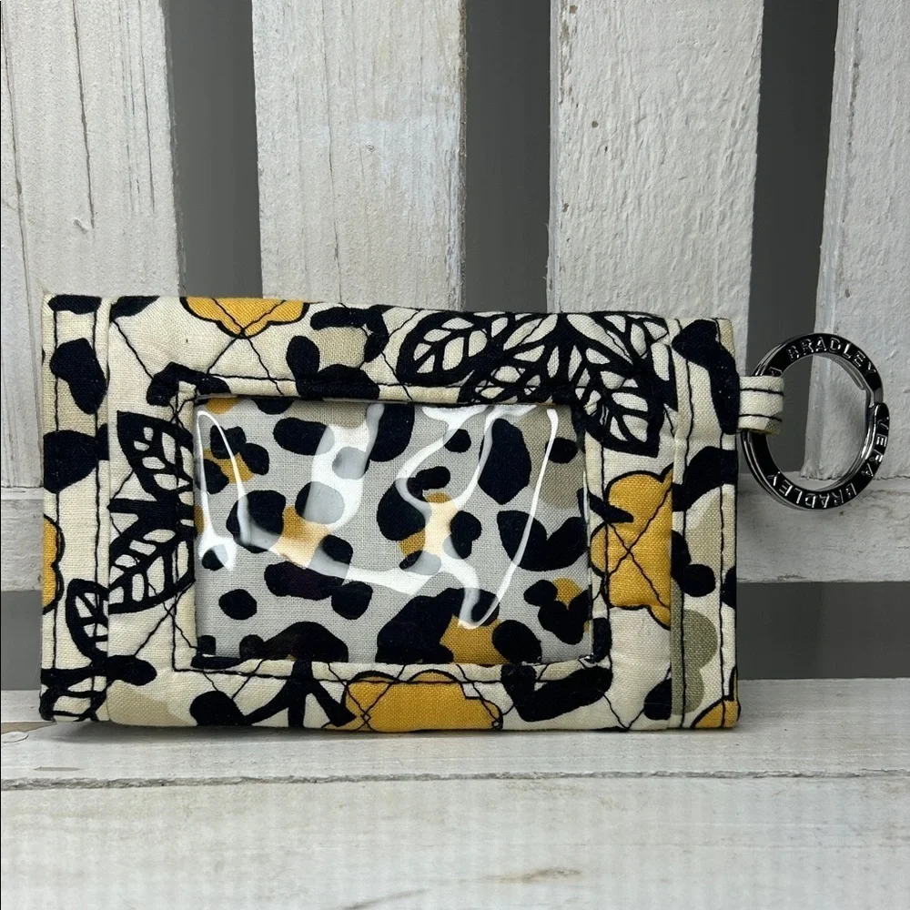 Vera Bradley Floral Wallet in Yellow and Black - Latch bar issue - Picture 2 of 7